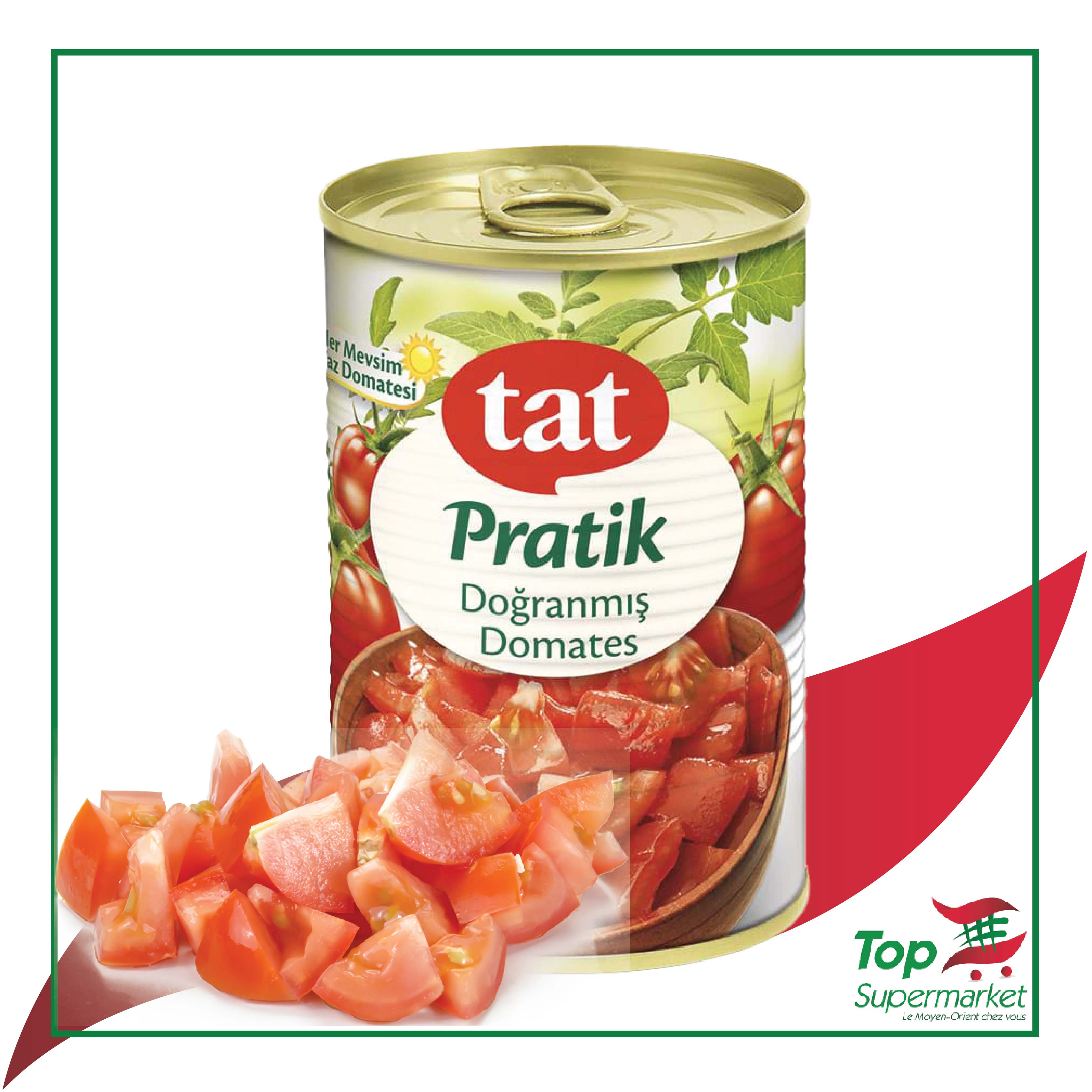 Tat tomate dés 400gr